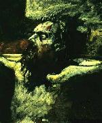 Nikolai Yaroshenko Head of the crucified Christ Sweden oil painting artist